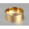 Saudi gold thumb ring for womens ,plain gold wedding band rings jewelry